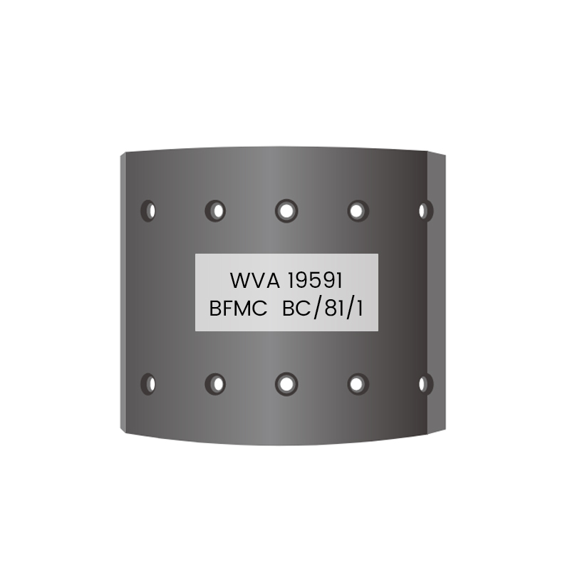 19591 BC/81/1 Okładzina hamulcowa do BPW