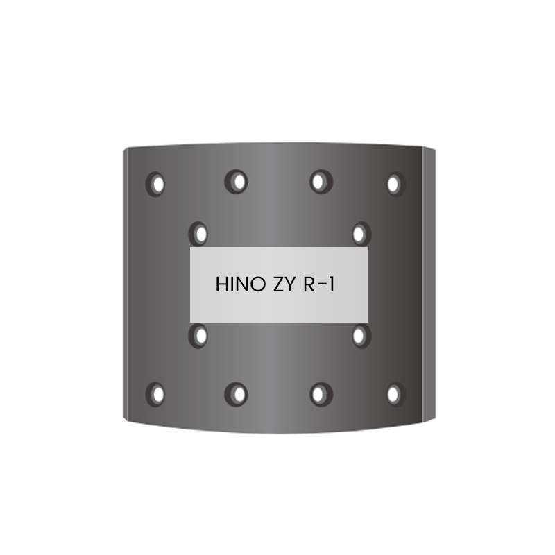Japońska okładzina hamulcowa HINO ZY R-1 12 otworów do HINO