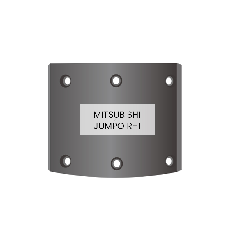MITSUBISHI JUMPO R-1 Okładzina hamulcowa Klocki hamulcowe