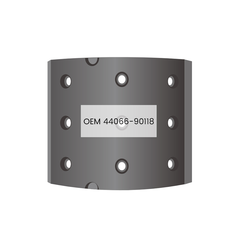 44066-90118 Okładzina hamulcowa Auto Części układu hamulcowego Grubość 17 mm dla NISSAN