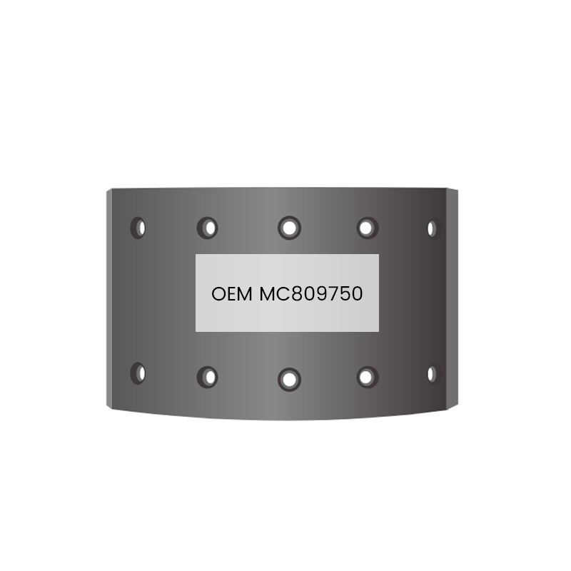Japońskie części samochodowe do ciężarówek Okładzina hamulcowa MC809750 do MITSUBISHI