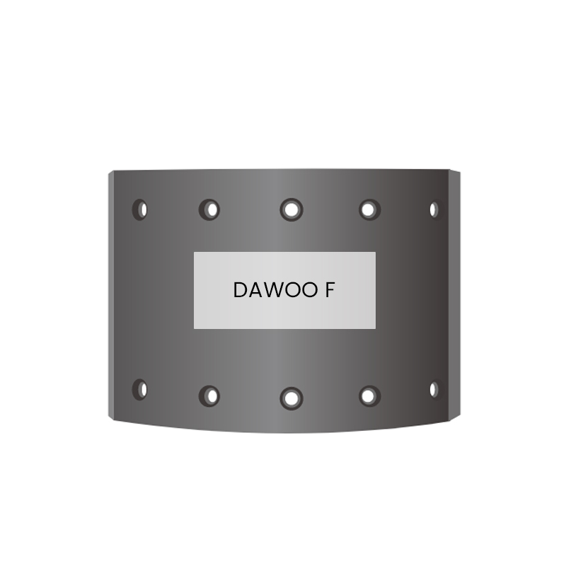 DAWOO F Okładzina hamulcowa Korea Części samochodowe hamulca samochodowego o grubości 16 mm
