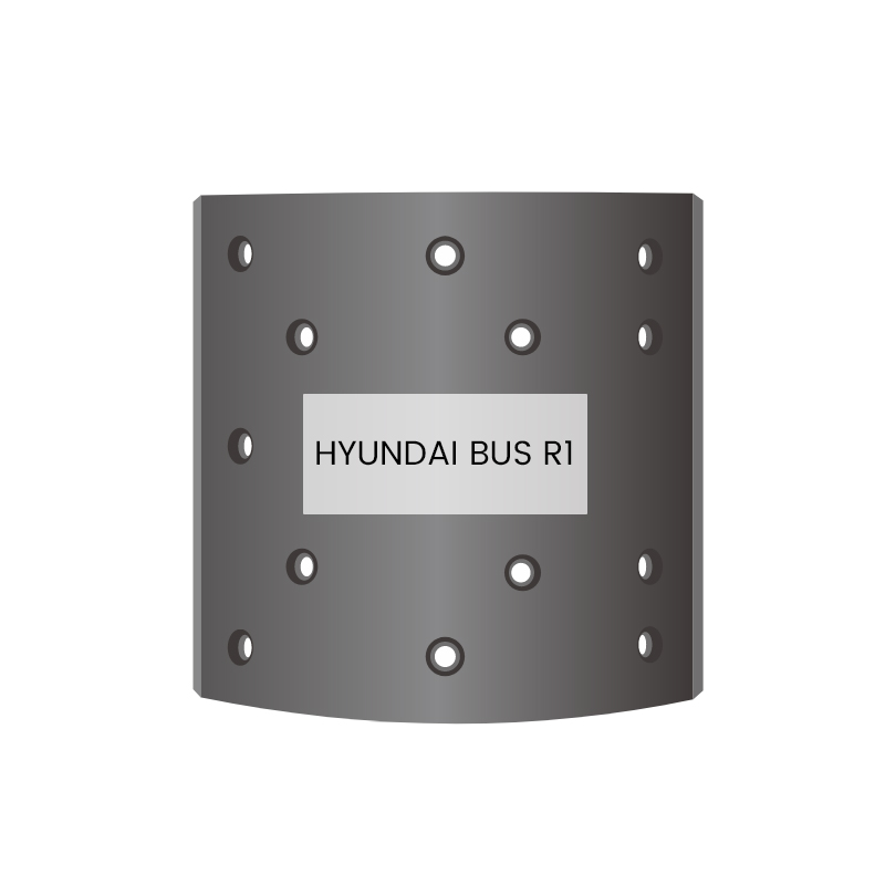 KOREA Okładzina hamulcowa do samochodów ciężarowych o dużej ładowności HYUNDAI BUS R1