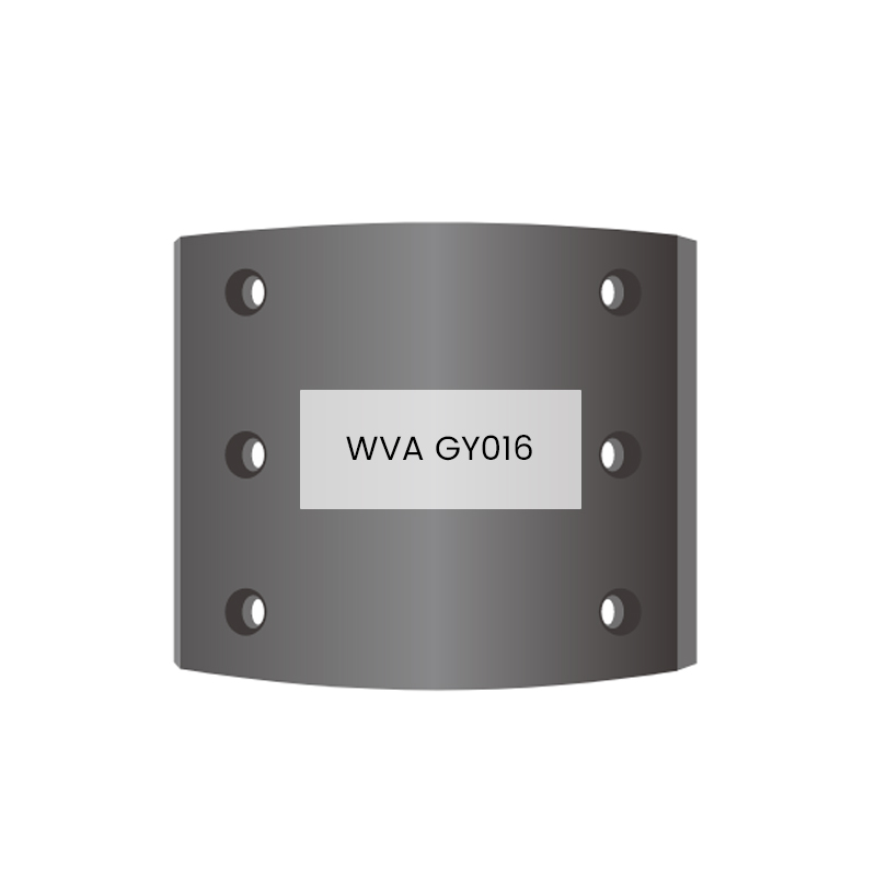 GY016 Okładzina hamulcowa o grubości 14,5 mm, 6 otworów