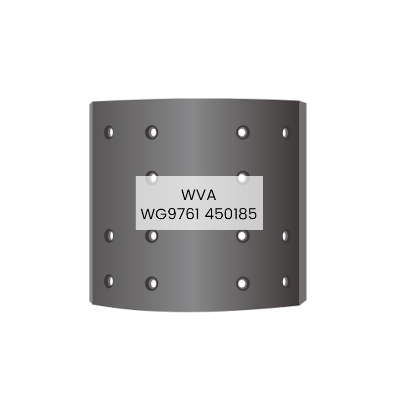 WG9761 450185 Okładzina hamulcowa do pojazdów ciężarowych o dużej wytrzymałości do HOWO